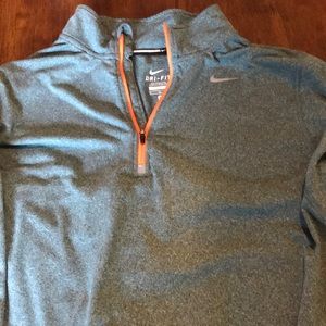 Nike running 1/4 zip jacket